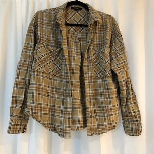 Forever 21 Plaid Button Down